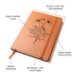 Bible Verse Journal, Gifts for Her, Lined Journal, Vegan Leather Journal