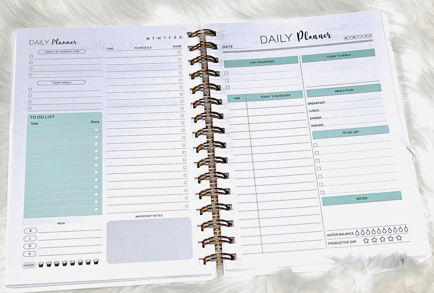 ‘Every Day Is A Fresh Start’ Daily Planner