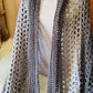 Gradient Grey Shawl Scarf