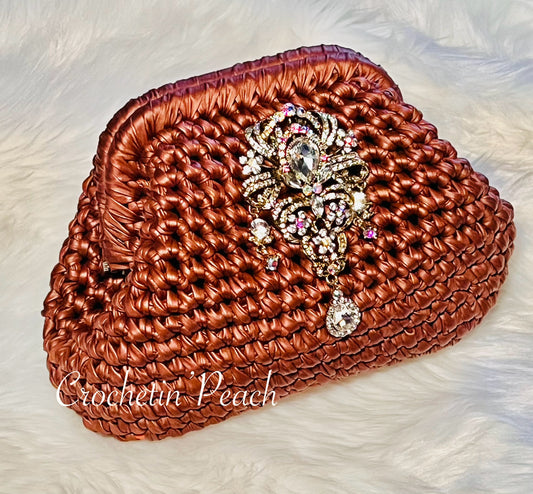 Mahogany Dynasty Clutch