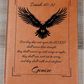 Personalized Bible Verse Graphic Leather Journal