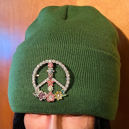 ‘Bling On Peace’ Beanie