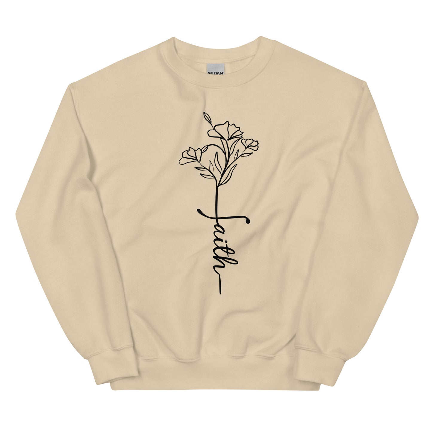 Faith Flower Sweatshirt