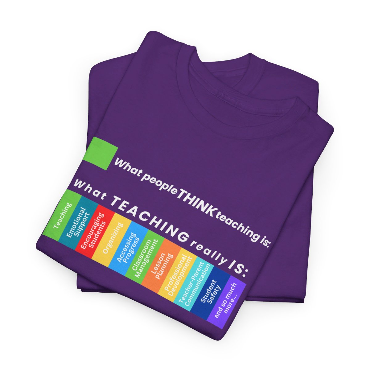 TEACHING IS Cotton Tee