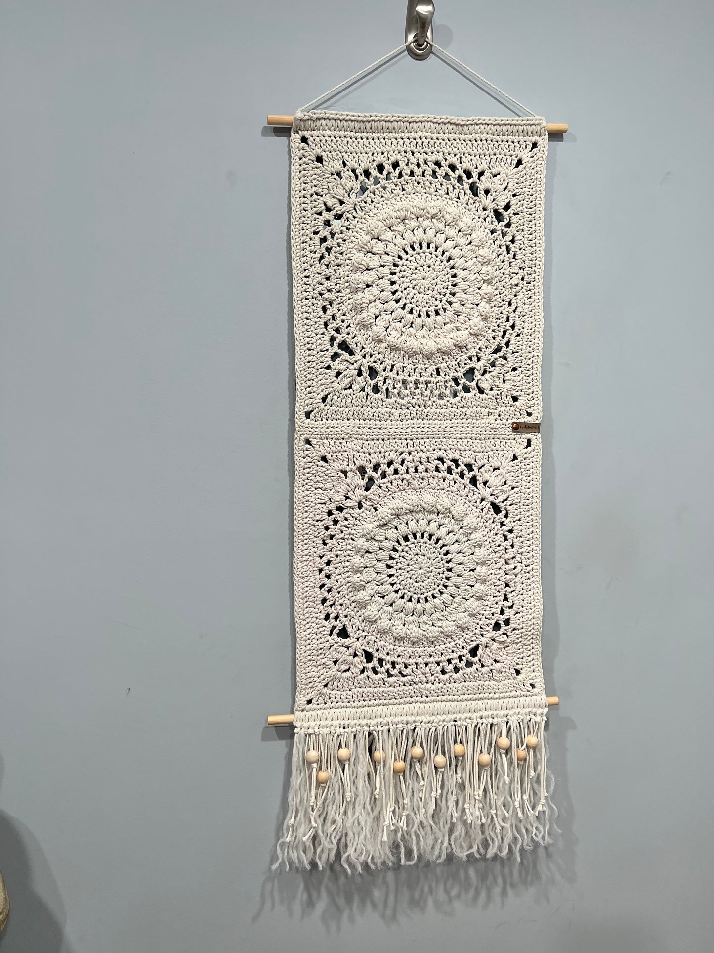 Crochet Mandala Wall Hanging