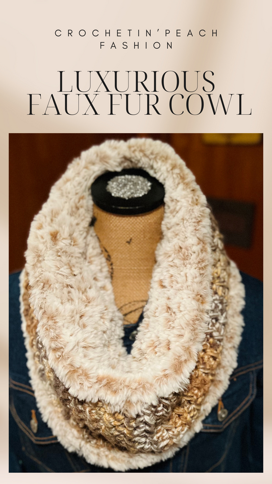 Faux Fur Infinity Cowl