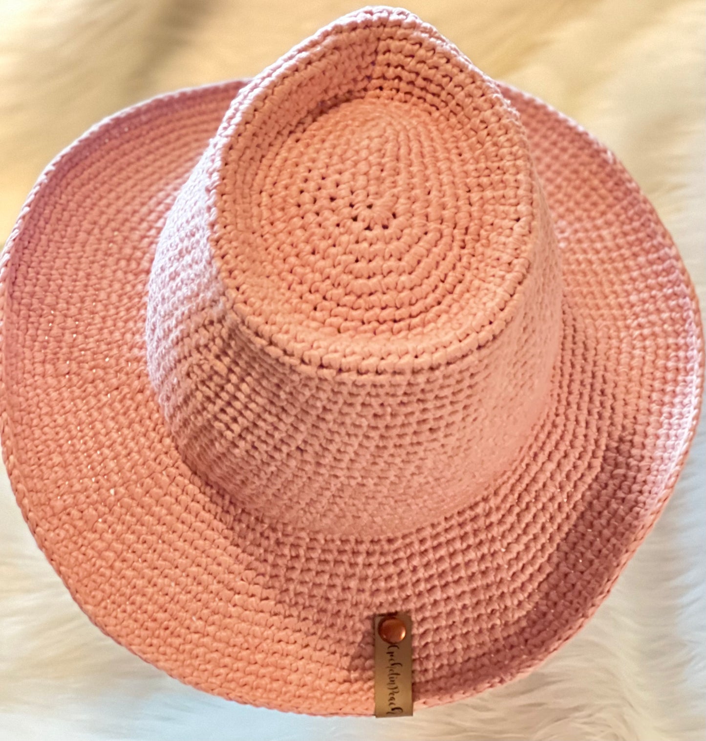 Handmade Fedora Sun Hat